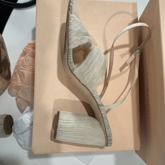 Loeffler Randall Reed Heels in Pearl - Picture 2 of 6